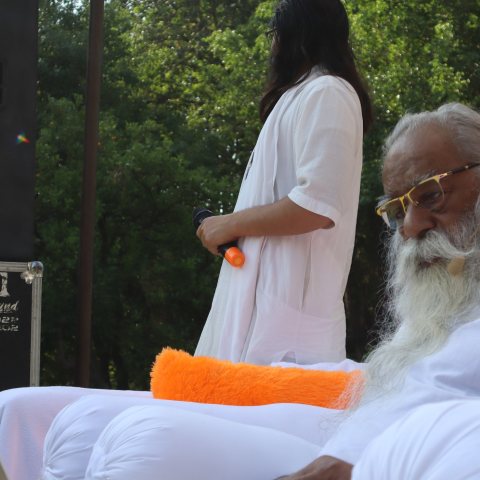 परमहंस स्वामी अड़गड़ानंद जी महाराज का दीनदयाल शोध संस्थान चित्रकूट इकाई भ्रमण image 2
