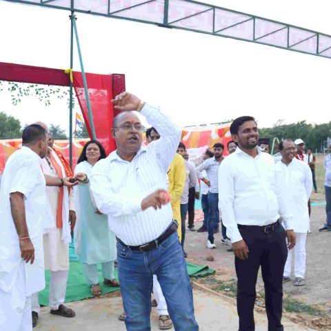 Bharat Ratna Rashtrarishi Nanaji Deshmukh Cricket Academy Inauguration image 6